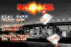 Payback back cover for GameBoy Advance